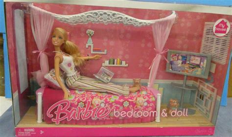 2007 My House Barbie Bedroom And Doll 2000 2009 Dolls And Clothing Nice Twice Dollshop