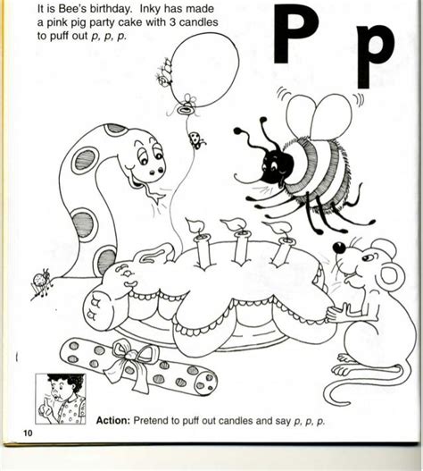 Jolly Phonics Letter Pp Learning How To Read