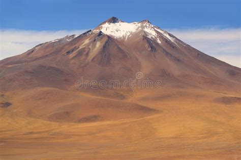 Amazing Volcanic Mountain Of The Chilean Altiplano Antofagasta Region