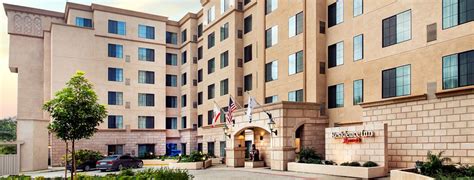 Look for extended stay hotels in the business district near your clients' offices. Long-term Stay Hotels San Diego