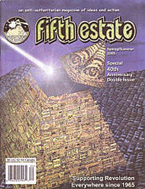 Tfsr Fifth Estate Magazine A Conversation With Peter Werbe The