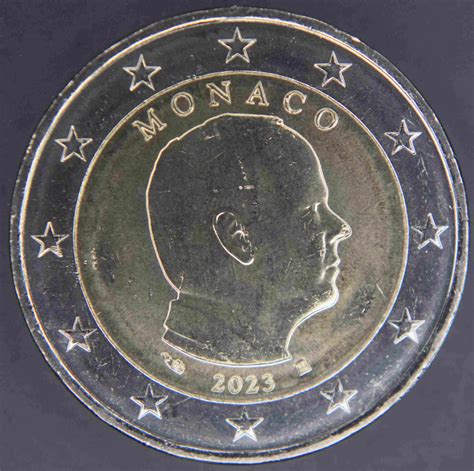 Monaco 2 Euro Coin 2023 Euro Coinstv The Online Eurocoins Catalogue