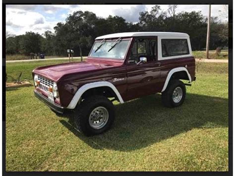1967 Ford Bronco For Sale Cc 1000203