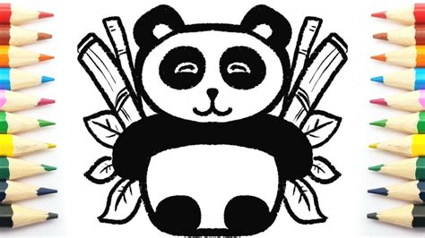 Imagenes De Ositos Pandas Tiernos Para Colorear Impresion Gratuita