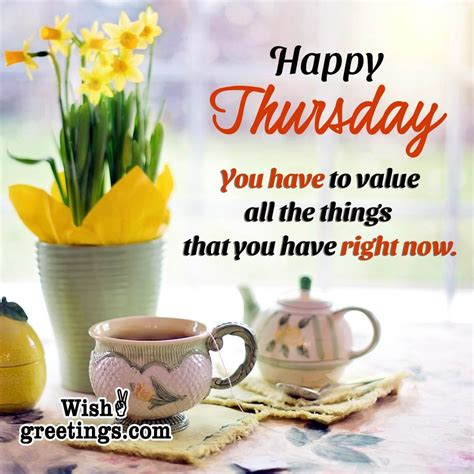 Best Happy Thursday Inspirational Quotes Wish Greetings