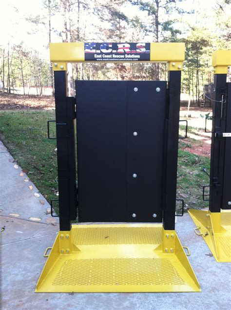 East Coast Rescue Solutions Forcible Entry Door Sporting Our New Colors