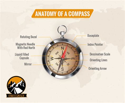 Label The Compass