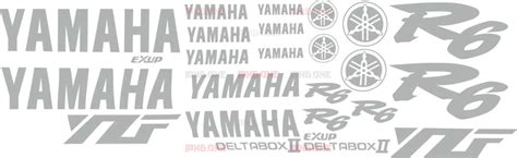 Yamaha Yzf R6 2003 23 Sticker Stickers Set Mxgone Best Moto Decals