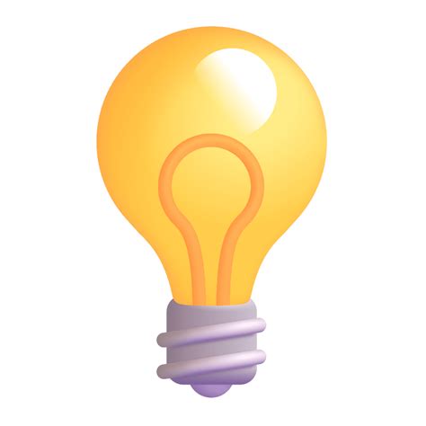 Light Bulb 3d Icon Fluentui Emoji 3d Iconpack Microsoft