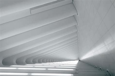 White Linear Angled Architecture Photo Architecture City