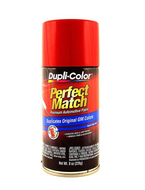 Dupli Color Perfect Match Premium Automotive Paint Torch Red 8 Oz