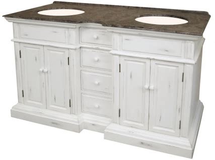Sorry, there are no products available online or in your local store. 58 Inch Double Sink Bathroom Vanity with an Off White ...
