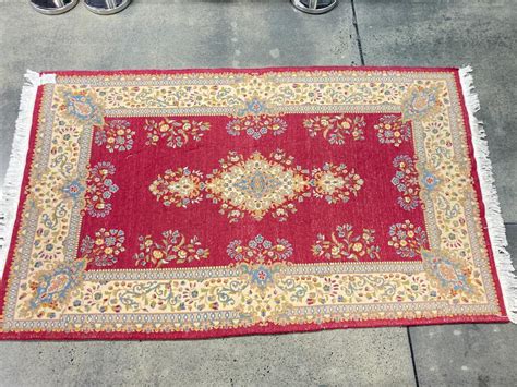 Lot Persian Hand Woven Wool Area Rug