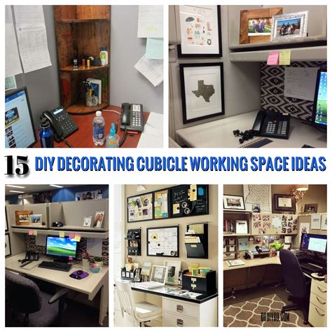 15 Diy Decorating Cubicle Working Space Ideas Godiygocom