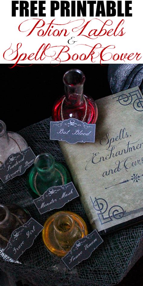 We did not find results for: Free Printable Spell Book Cover and Potion Labels