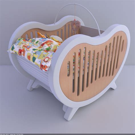 Beaneasy Dream Crib 3d Max Unique Baby Cribs Kids Furniture Baby Cribs