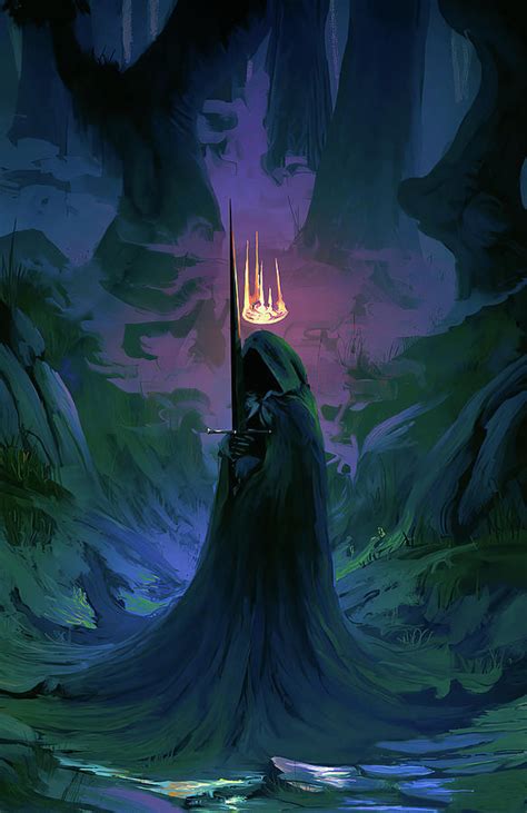 Nazgul Lord Of The Rings Digital Art By Lac Lac Fine Art America