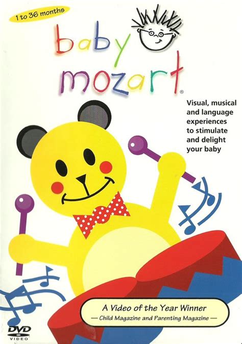 Baby Einstein Baby Mozart Music Festival 2002 Dvd Player Box Cover