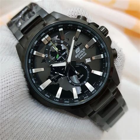 casio edifice efr 303 all function stainless steel men watch with box shopee malaysia