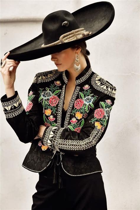Mariachi Jacket Mexican Fashion Mexican Outfit Traditional Mexican