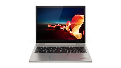 Front Facing Lenovo Thinkpad X1 Titanium Yoga Laptop With 2k Display