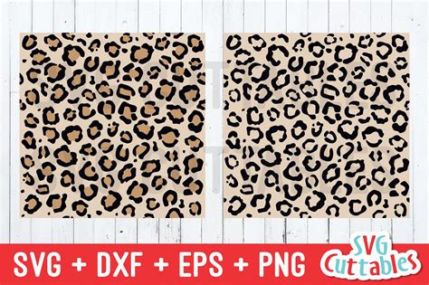 Leopard Pattern SVG | Leopard Print Seamless Patterns (378938) | Cut