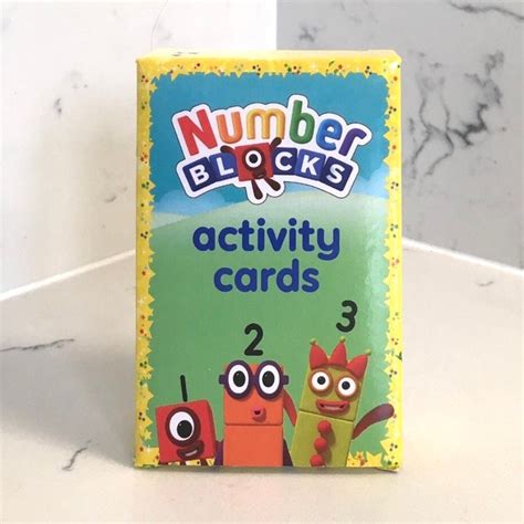 Numberblocks Activity Cards A Starter Pack Of 52 Cards For Etsy Uk