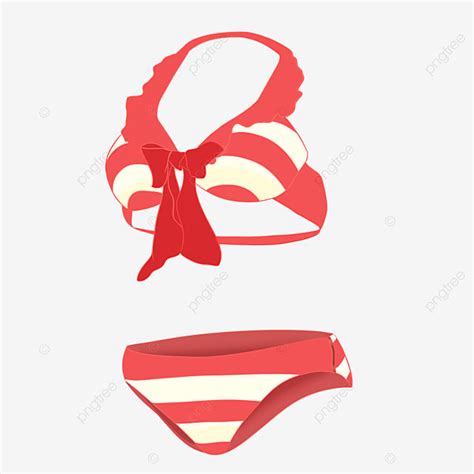 Red Swimsuit Clipart Vector Red Swimsuit Illustration Red Sexy