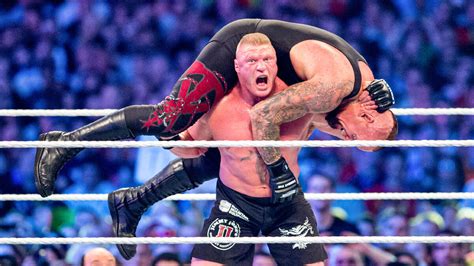 The Undertaker Vs Brock Lesnar Wrestlemania 30 Full Match Wwe