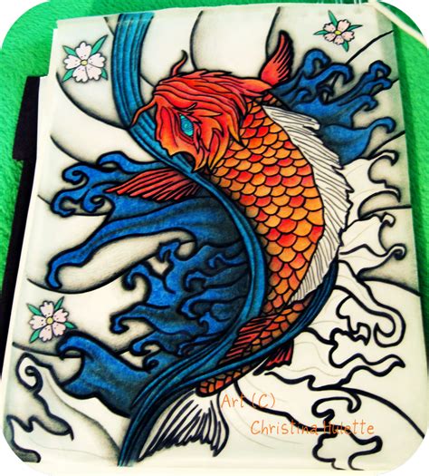 Koi Fish Tattoo Design Wip By Ishankasaurus On Deviantart