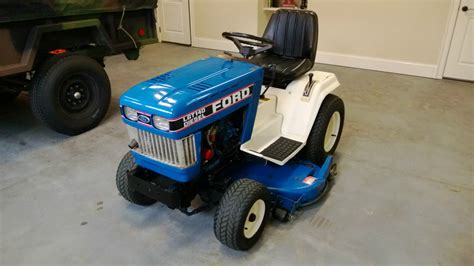 1987 Ford Lgt 14d Diesel Lawn And Garden Tractor Lgt14d Riding Mower