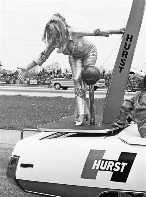 Miss Hurst Linda Vaughn Drag Racing Cars Drag Racing