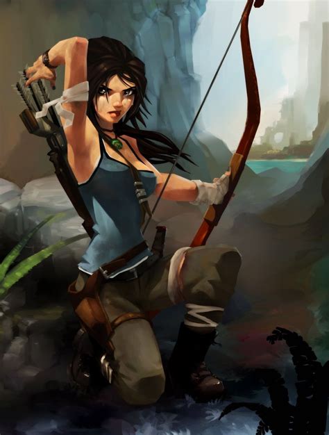 Lara Croft Survive By ~rodneyolmos Download Anime