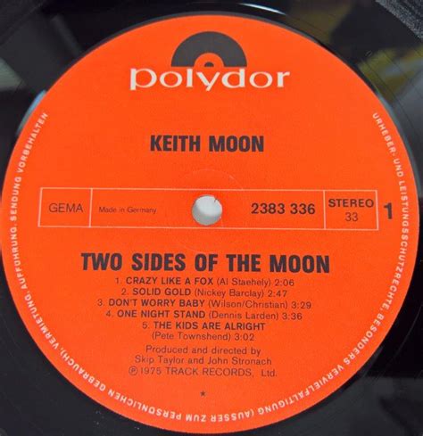 Płyta Winylowa Keith Moon Two Sides Of The Moon W Sklepie