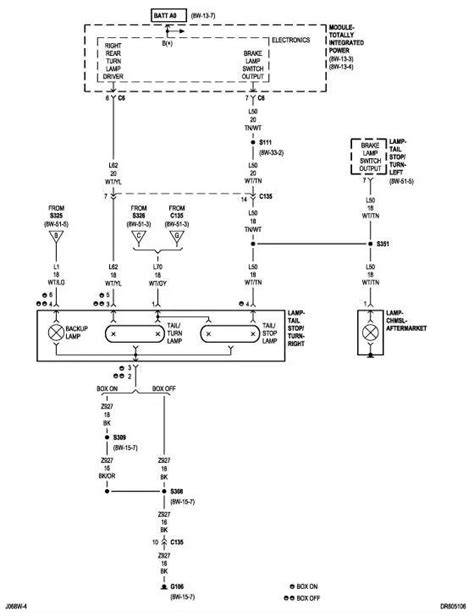 Diagram Dodge Ram 2500 Tail Light Wiring Diagram Mydiagramonline