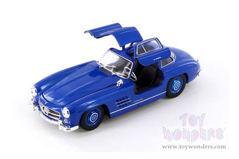 Mercedes Benz 300 Sl Hard Top By Welly 124 Scale Diecast Model Car