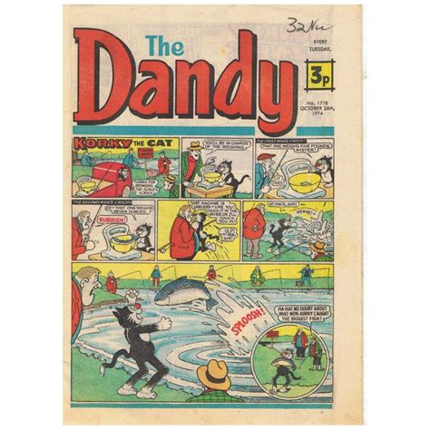 26th October 1974 Buy Now The Dandy Comic Issue 1718