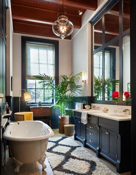 Modern bathroom lighting fixtures are very electricity dependent and this is the room where the they are the key elements of the bathroom interiors but your bathroom should look spacious after. Townhouse Living With Traditional And Modern Design ...