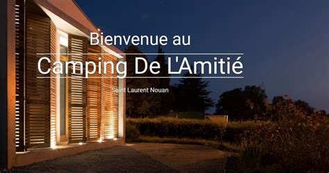 Presentation of cap de l'homy municipal campsite. Le camping de l'Amitié *** sur la commune de Saint-Laurent ...