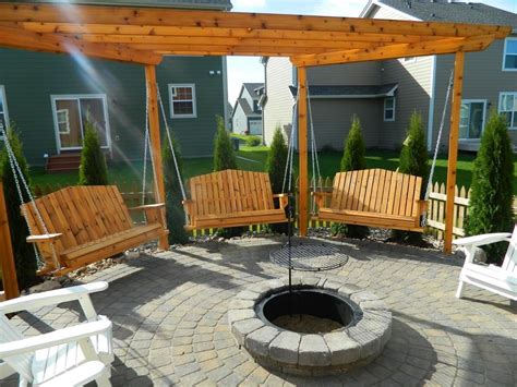 20 Superb Porch Swing Fire Pit For Your Garden Garden Gardening