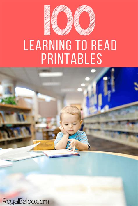 You do worksheetts need to be a professional teacher to present the skills for this level. 100+ Learning to Read Printables - Royal Baloo