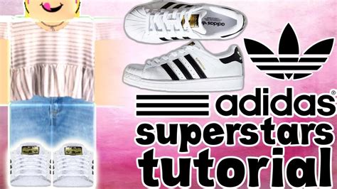 Transparent roblox shoes template clipart. Adidas Superstars Shoe Tutorial || ROBLOX - YouTube