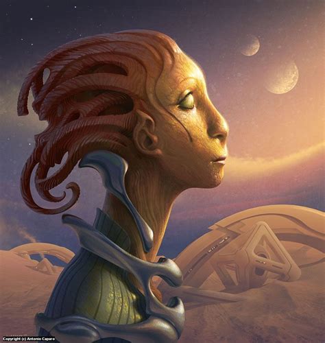 The Martian Chronicles By Antonio Caparo Science Fiction Art Fantasy