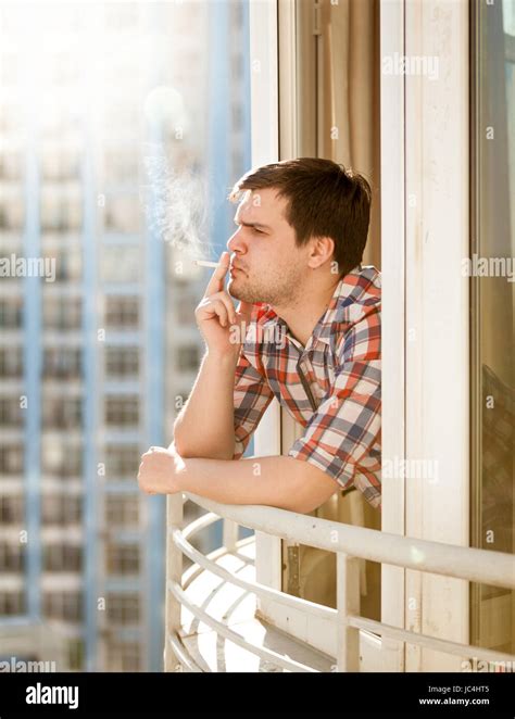 Balcony Cigarette Smoke Hi Res Stock Photography And Images Alamy