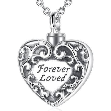 Merryshine Jewelry Wholesale 925 Sterling Silver Heart Cremation Jewelry