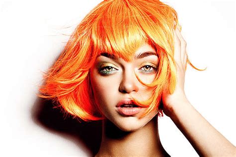 Brightly Hued Hair Photography Unnatural Hair Colors
