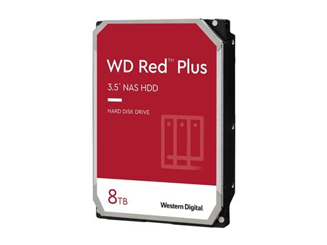 Wd Red Plus 8tb Nas Hard Disk Drive 5400 Rpm Class Sata 6gbs Cmr