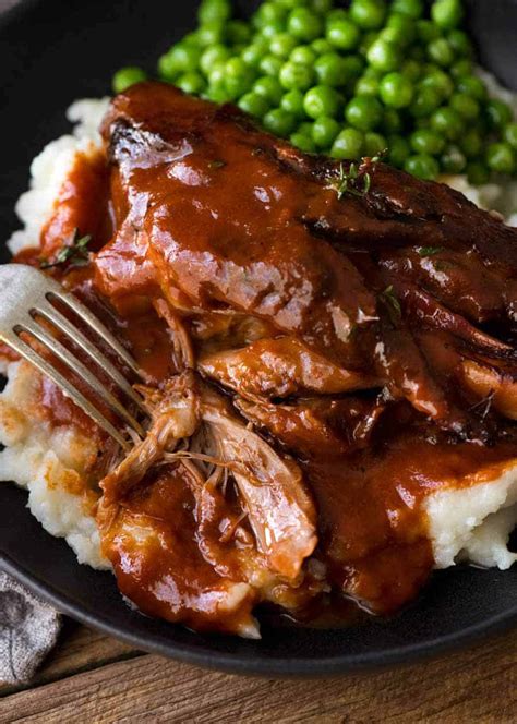 Two of my personal favorites are both northern italian red wines. Slow Cooked Lamb Shanks in Red Wine Sauce | RecipeTin Eats