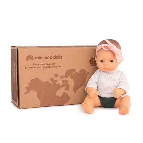 Miniland® Lutka S Odjećom Caucasian Girl 32cm Evitashr Web Shop Sa