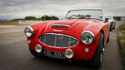 Red Austin Healey Model Parked Free Photo Rawpixel